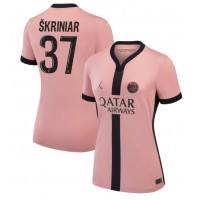 Paris Saint-Germain Milan Skriniar #37 Kolmaspaita Naiset 2024-25 Lyhythihainen